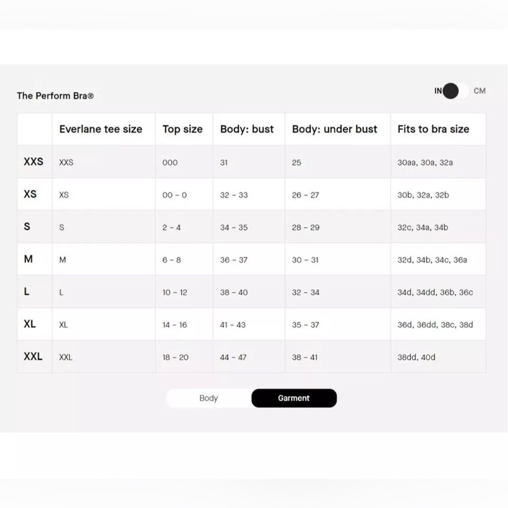 New Everlane Women Perform Bra Black Size Large - Picture 12 of 12